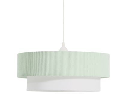 Zelené závěsné světlo Kave Home Bianella Ø 40 cm
