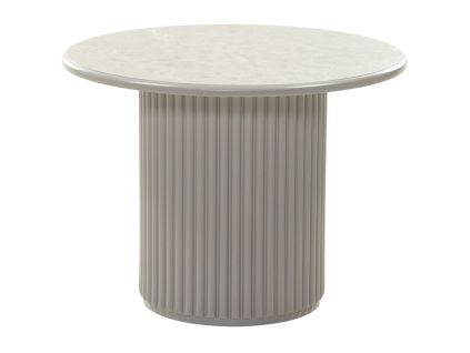 Světle šedý konferenční stolek Asti 60 cm