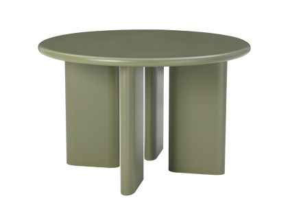 Zelený jídelní stůl Moliq 120 cm