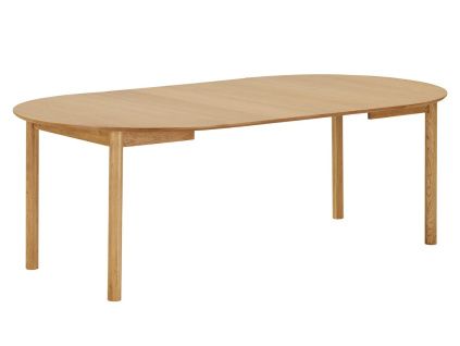 Dubový rozkládací jídelní stůl Bunderberg 120/220 x 120 cm