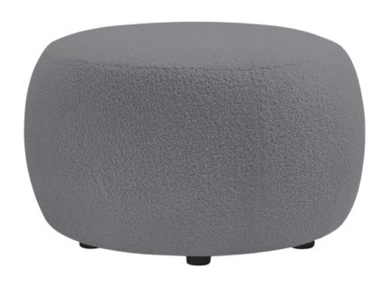 Tmavě šedá bouclé podnožka Envy 69 cm