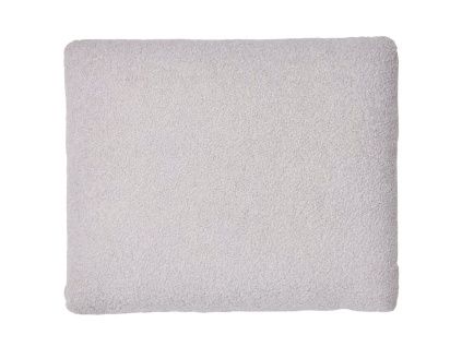 Šedý bouclé polštář Kave Home Martina 52 x 60 cm