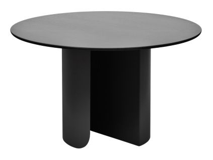 Černý lakovaný jídelní stůl Plateau 120 cm