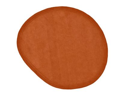 Terakotově oranžový vlněný koberec Neo 230 x 250 cm