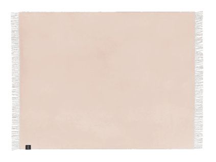 Béžový vlněný pléd Ro 170 x 130 cm