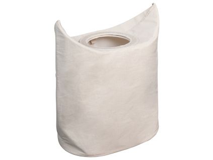 Béžový bavlněný úložný koš Quax Loft 65 cm