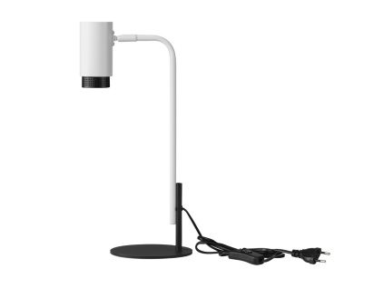 Bílá stolní lampa Nessi