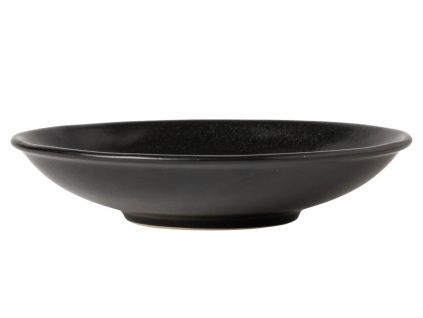 Černý hluboký talíř COSTA NOVA RODA 24,7 cm