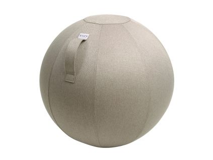 Béžový sedací / gymnastický míč  VLUV LEIV Ø 65 cm