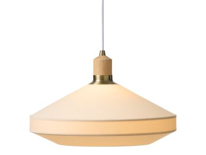 Krémově bílé závěsné světlo Halo Design Paris Soft 40 cm