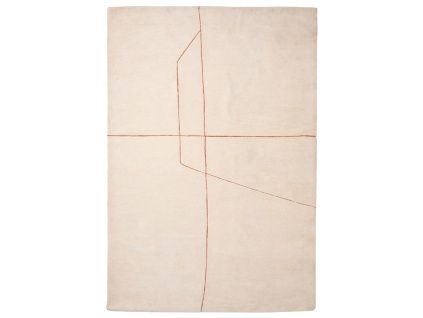 Béžový koberec Kave Home Delide 160 x 230 cm