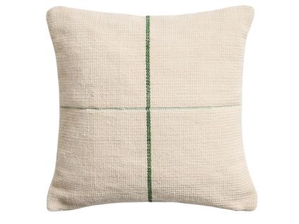 Zelený povlak na polštář Kave Home Atima 45 x 45 cm