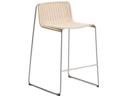 Béžová zahradní barová židle kave home Tavari 75 cm