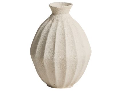 Béžová váza Kave Home Arquena 46 cm