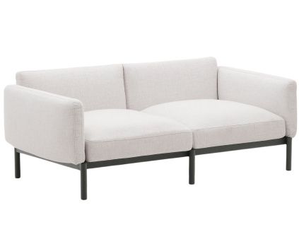Zahradní pohovka Kave Home Sorells 201 cm se šedou podnoží