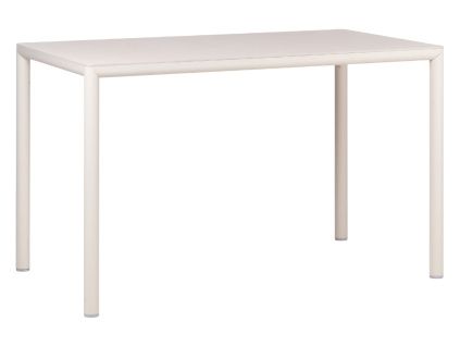 Béžový zahradní stůl Piave 120 x 70 cm