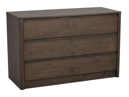 Hnědá dubová komoda ROWICO MELSTONE 110 x 45 cm
