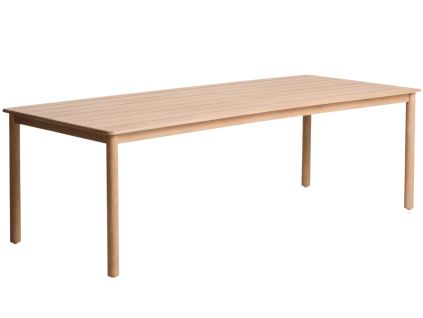Dřevěný zahradní stůl Kave Home Sori 240 x 100cm
