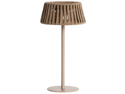 Béžová zahradní solární LED lampa Kave Home Aldet