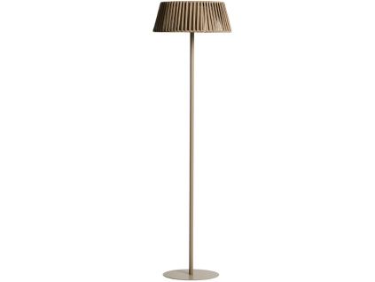 Béžová zahradní solární LED lampa Kave Home Aldet 160 cm
