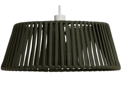 Zelené závěsné stínidlo kave home Aldet  Ø 46 cm
