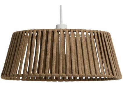 Béžové závěsné stínidlo Kave Home Aldet  Ø 46 cm