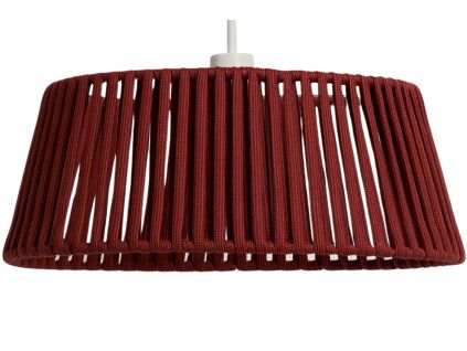 Terakotově červené závěsné stínidlo kave home Aldet  Ø 46 cm
