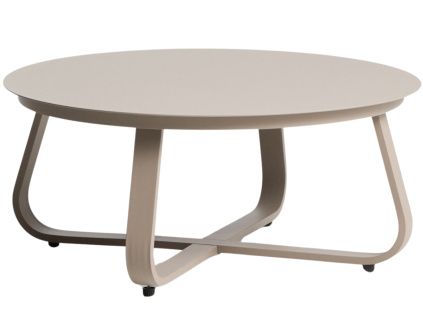 Béžový zahradní stolek kave home Tamaris Ø 80 cm