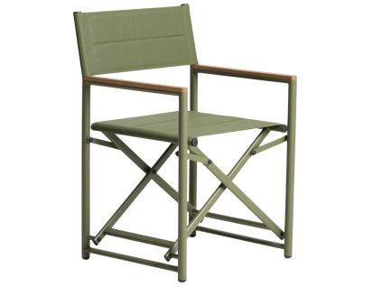 Zelená skládací zahradní židle Kave Home Tisno