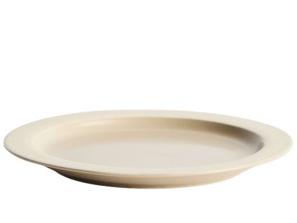Béžový keramický dezertní talíř Kave Home Doren Ø20 cm