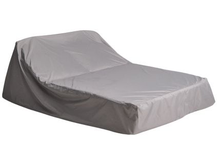 Šedý ochranný obal na zahradní dvojlehátko Kave Home Iria  170 x 225 cm