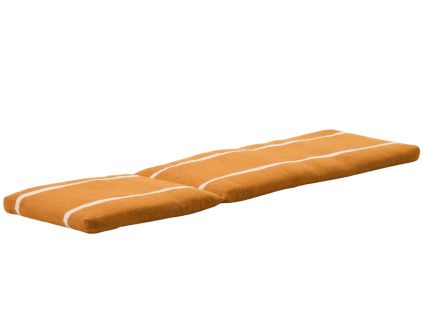 Oranžový polštář na lehátko kave home Daila 50 x 175 cm
