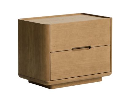 Dubový noční stolek Kave Home Arelida 65 x 40 cm