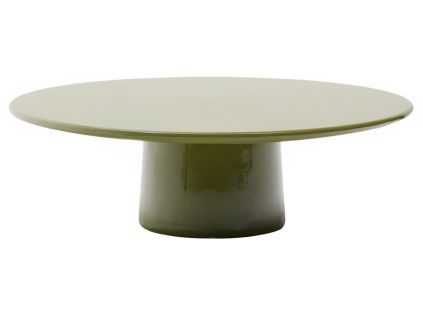 Zelený zahradní stolek Kave Home Albanella 110 cm