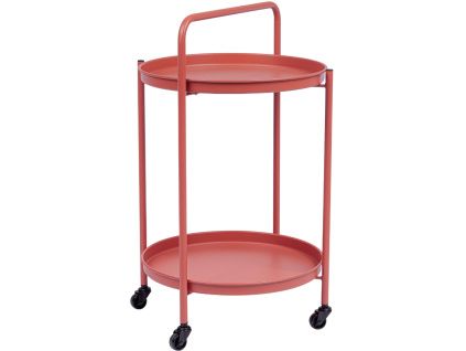 Terakotový zahradní servírovací stolek Bizzotto Austin 45 cm