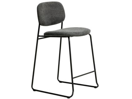 Šedá barová židle Kave Home Meli 65 cm