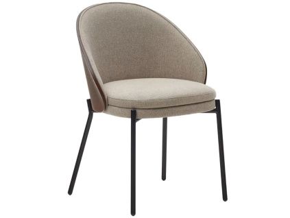 Béžová čalouněná jídelní židle Kave Home Eamy II.