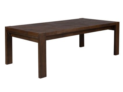 Hnědý konferenční stolek BRUNEAU 120 x 60 cmHnědý konferenční stolek BRUNEAU 120 x 60 cm