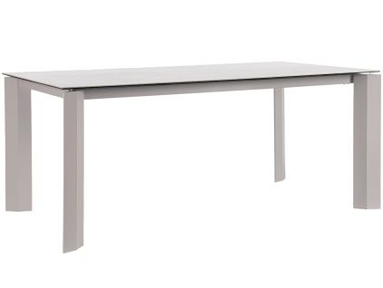 Šedý keramický zahradní stůl Bizzotto Otavio 180 x 95 cm