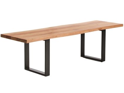 Dřevěná lavice Kave Home Uxue 160 cm