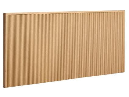 Dubové čelo k posteli Kave Home Helvine 160 cm