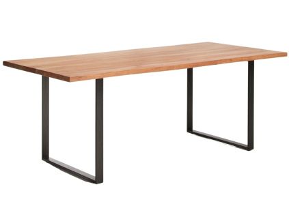Dřevěný jídelní stůl Kave Home Uxue 200 x 90 cm