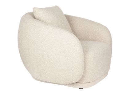 Béžové čalouněné křeslo Housecraft Living Duffel