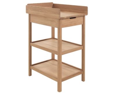 Dubový přebalovací stolek Vipack Forrest 69 x 48 cm