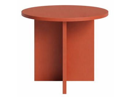 Červený konferenční stolek MINIMAL 39,5 cm