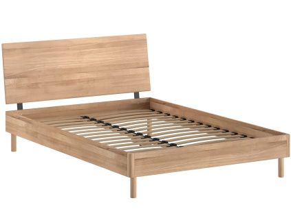 Dubová postel Vipack Forrest 140 x 200 cm