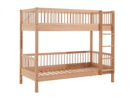 Dřevěná dvoupatrová postel Vipack Forrest 90 x 200 cm