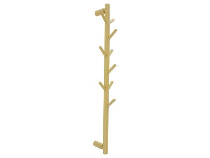 Žlutý nástěnný věšák EDDISON 100 cm