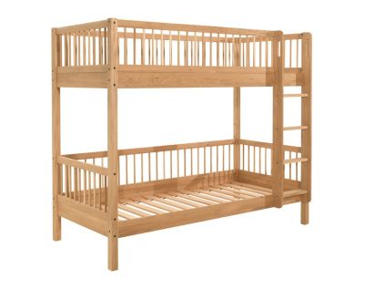 Dubová dvoupatrová postel Vipack Forrest 90 x 200 cmmalý rozměr (1000 x 1000 px) (2)