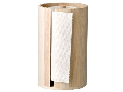 Dřevěný držák na roli kuchyňských utěrek Bloomingville Celian
